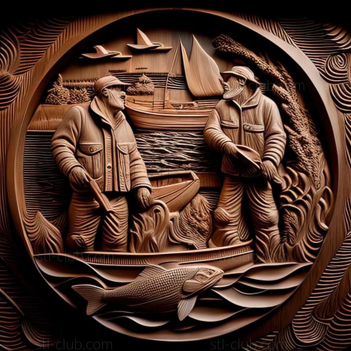 3D model Fishers in the United States (STL)